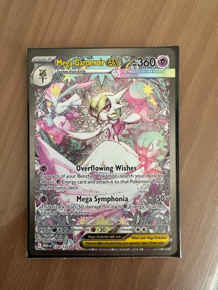 Mega Gardevoir EX - Mega Evolutions - NM, Hobby en Vrije tijd, Verzamelkaartspellen | Pokémon, Zo goed als nieuw, Losse kaart