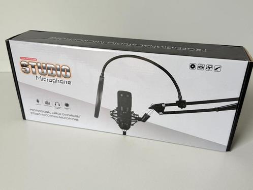 Professionele Studio Microfoon. Zelf muziek maken., Muziek en Instrumenten, Microfoons, Nieuw, Studiomicrofoon, Ophalen