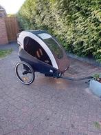Fietskar met 2 zitjes (zo goed als nieuw), Fietsen en Brommers, Fietsaccessoires | Aanhangers en Karren, Ophalen, Deryan, Zo goed als nieuw