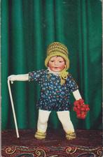 Käthe Kruse Pop Poppen  Fraaie oude AK. uit 1928, Verzenden, 1920 tot 1940, Gelopen, Kinderen
