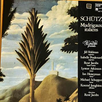 lp klassiek elpee vinyl Schutz madrigaux Rene Jacobs beschikbaar voor biedingen