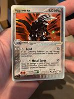 Aggron ex 95/100, Verzenden, Zo goed als nieuw, Losse kaart, Foil