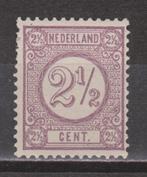 NVPH 33 Postfris Cijfer 1876 ; OUD NEDERLAND P/STUK, Postzegels en Munten, Postzegels | Nederland, Verzenden, T/m 1940, Postfris