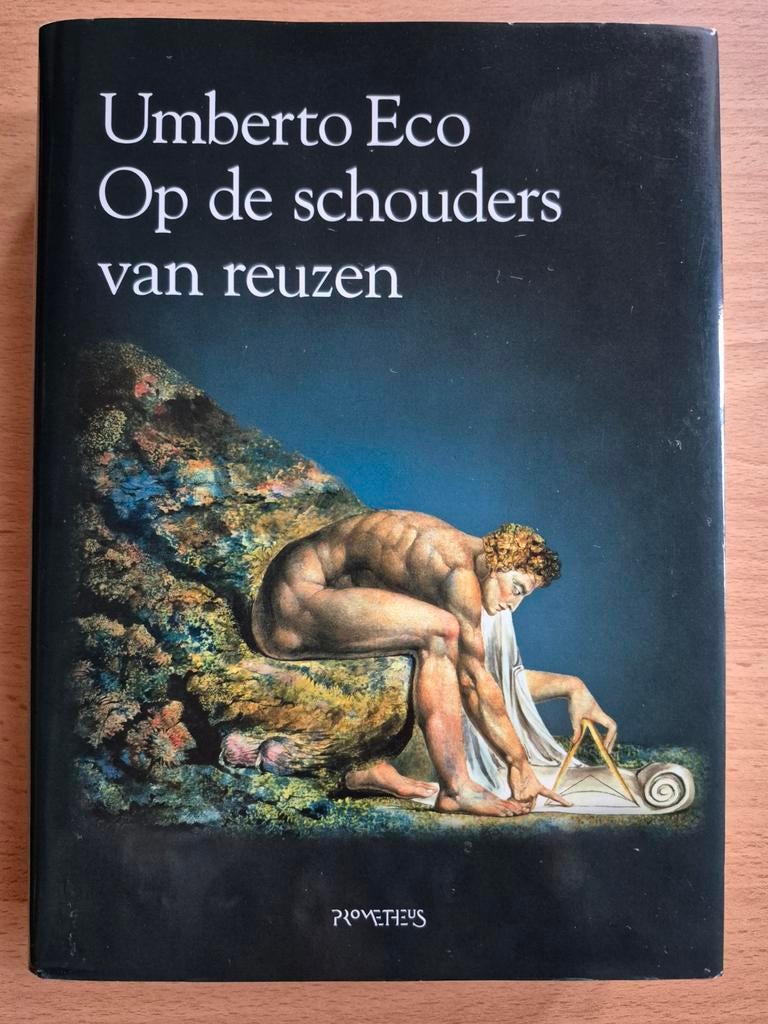 Op de schouders van reuzen van Umberto Eco zgan, Boeken, Ophalen of Verzenden, Zo goed als nieuw, Umberto Eco