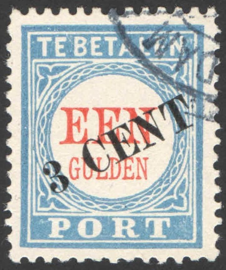 Nederland Port 27 gestempeld 1910, Postzegels en Munten, Postzegels | Nederland, Gestempeld, T/m 1940, Verzenden