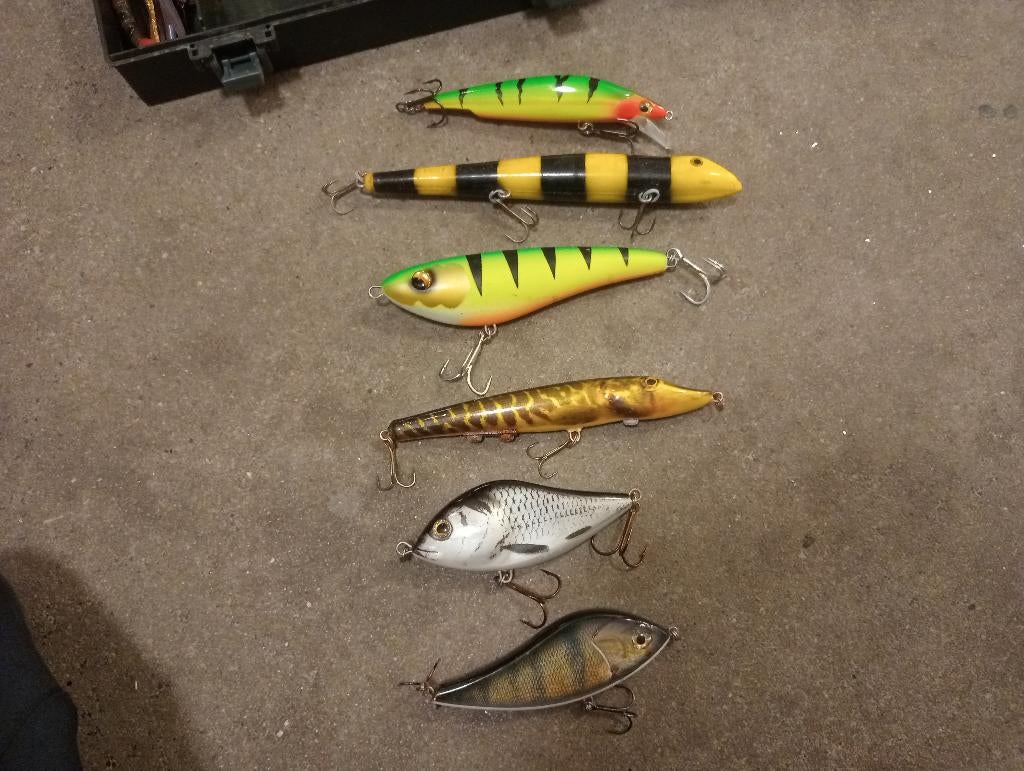 Jerkbaits te koop, Ophalen, Zo goed als nieuw, Overige typen