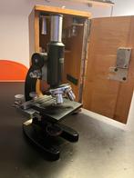 Vintage Chr. Beck & Söhne Biologische Microscoop, Audio, Tv en Foto, Optische apparatuur | Microscopen, Ophalen, Gebruikt, 400x tot 1000x