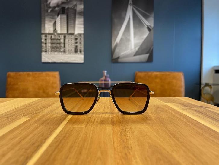 Dita flight 006 zonnebril bruin, Sieraden, Tassen en Uiterlijk, Zonnebrillen en Brillen | Heren, Nieuw, Zonnebril, Overige merken