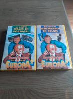 Bassie en Adriaan op reis door Europa deel 1 en 5 CNR vhs, Gebruikt, Alle leeftijden, Kinderprogramma's en -films, Overige typen
