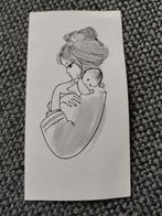 Sandra te Venlo, Verzamelen, Ophalen of Verzenden, Voor 1970, Geboortekaartje