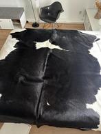 Grote echte koeienhuid zwart/wit 200x200 Van Buren Bolsward, Ophalen, Zo goed als nieuw, Rechthoek