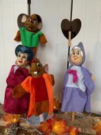 Disney Assepoester poppenkastpoppen AH, lees info, Verzamelen, Ophalen of Verzenden, Assepoester of Belle, Gebruikt, Knuffel