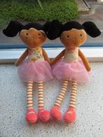 Pop meisje van Hema met zwarte haartjes/2 staartjes, Kinderen en Baby's, Speelgoed | Knuffels en Pluche, Ophalen of Verzenden