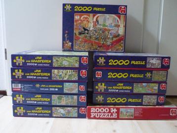 diverse COMPLETE Jan van Haasteren puzzels van 2000 stukjes