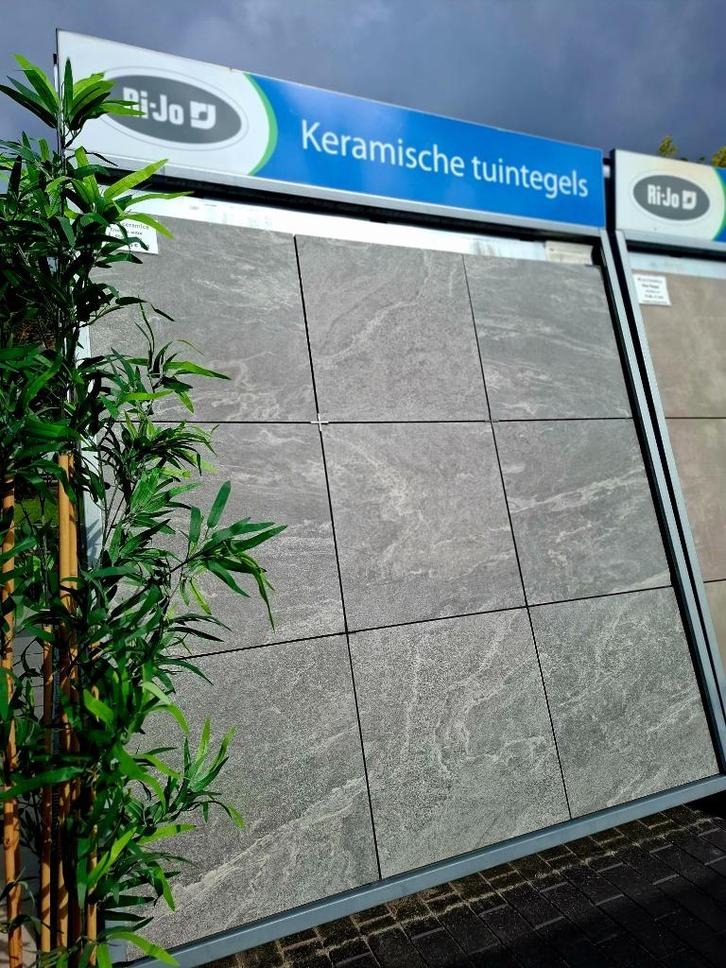 tuintegels van keramiek., Tuin en Terras, Tegels en Klinkers, Nieuw, Terrastegels, Keramiek, 10 m² of meer, Ophalen of Verzenden