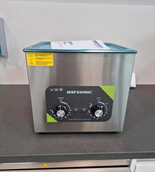 Nieuw 10 liter analoog ultrasoon reiniger., Witgoed en Apparatuur, Overige Witgoed en Apparatuur, Nieuw, Ophalen of Verzenden
