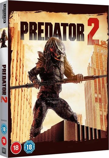 Predator 2 4K UHD/Ultra HD Blu-Ray UK NLO (Geseald) beschikbaar voor biedingen