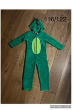 Onesie draak maat 116/122, Kinderen en Baby's, Carnavalskleding en Verkleedspullen, Ophalen, Gebruikt, 110 t/m 116, Jongen of Meisje