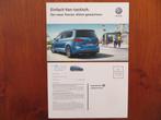 Aanvraagkaart proefrit: Volkswagen Touran, Ophalen of Verzenden, Nieuw, Volkswagen