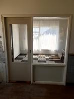 glazen pui met deur uit 1960, Ophalen, Gebruikt, Overige typen, 150 tot 225 cm
