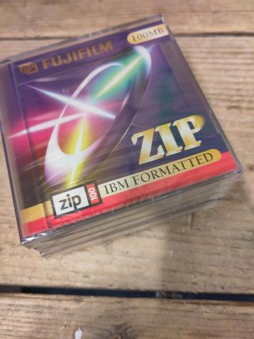 Fujifilm Zip 100MB Disks-Nieuw in verpakking 5x 15 euro beschikbaar voor biedingen