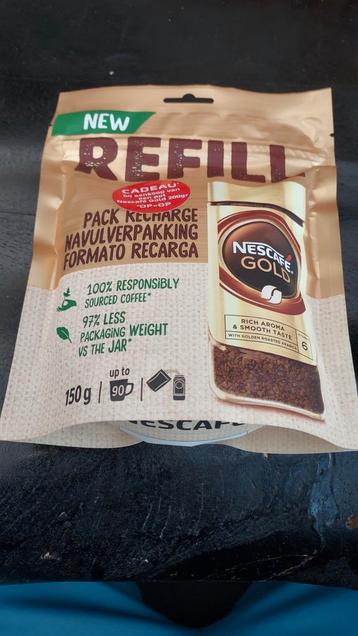 10x150 gram koffie nescafe gold beschikbaar voor biedingen