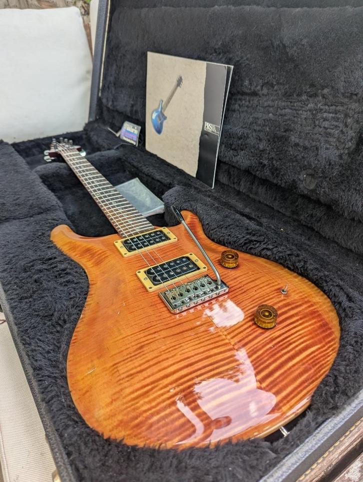 Paul Reed Smith Custom 24 Tortoise Shell 1989 OHSC PRS USA, Muziek en Instrumenten, Snaarinstrumenten | Gitaren | Elektrisch, Gebruikt