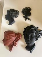4 x vintage wand decoratie, Ophalen of Verzenden, Zo goed als nieuw