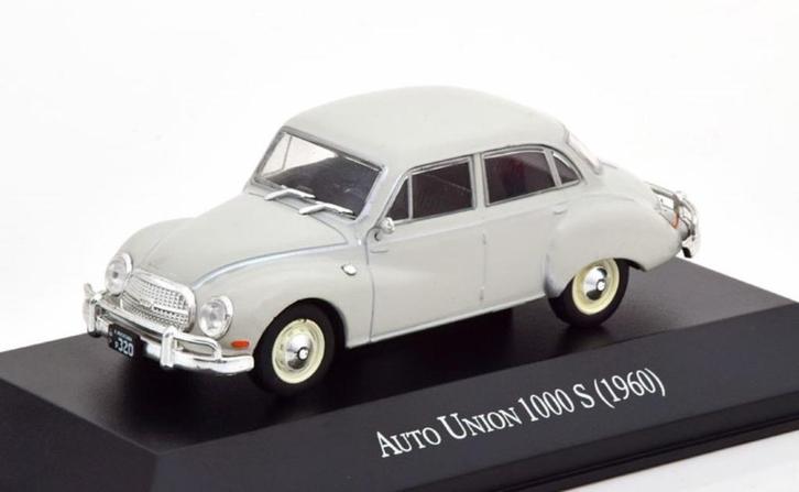 Auto Union 1000 S 1960 + BOEKJE ! --- Audi ---, Hobby en Vrije tijd, Modelauto's | 1:43, Nieuw, Auto, Overige merken, Ophalen of Verzenden