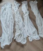 Witte vitrage gordijnen, 4 stuks, ong 250x150cm per stuk, Gebruikt, 200 cm of meer, Wit, 150 tot 200 cm