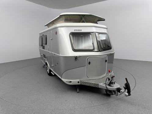 Eriba Touring Troll 530 GT Silver Mover Luifel Compact, Caravans en Kamperen, Caravans, Bedrijf, tot en met 3, Overige, Eriba
