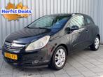 Opel Corsa 1.2-16V Enjoy|Airco|Nieuwe APK|, Auto's, Opel, Voorwielaandrijving, Gebruikt, Zwart, 4 cilinders