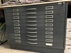 Stalen Archiefkast met 10 Laden, Huis en Inrichting, Kasten | Roldeurkasten en Archiefkasten, Ophalen, Gebruikt