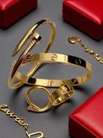Cartier LOVE Bracelet Goud Mt 18 Incl. Doosje, tasje etc!, Verzenden, Nieuw, Goud, Overige materialen