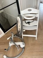 Tripp Trapp stoel van merk babyGO + babymandje & wipstoel, Ophalen, Gebruikt, Meegroeistoel, Gordel(s)