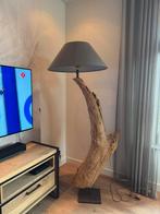 Unieke vrij staande lamp, Ophalen, Zo goed als nieuw, Hout, 150 tot 200 cm