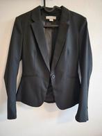 Zwarte blazer H&M maat 36 / S, Kleding | Dames, Jasjes, Kostuums en Pakken, H&M, Zwart, Ophalen of Verzenden, Zo goed als nieuw