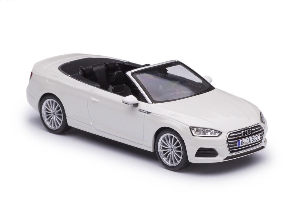 Audi A5 Convertible Cabriolet Gletsjer Wit Spark 5011705332, Hobby en Vrije tijd, Modelauto's | 1:43, Carmodel s.r.l. Viale Europa Unita snc info@modelcarswholesale.com