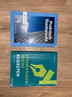 Rechten Studieboeken - Staatsrecht & Verbintenissenrecht, Verzenden, Gelezen, Overige niveaus, Overige vakken