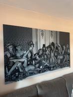 Laatste Avondmaal Schilderij op Plexiglas - Zwart Wit, Ophalen