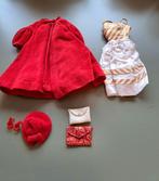 Prachtige "Red Flare" jas met hoedje en Japan o.t.'s, Gebruikt, Mattel, Mattel, Ophalen of Verzenden