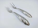 2 Zilveren zuurvorken, P. van Geelen Ezn, Schoonhoven, 1873