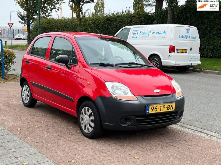 Chevrolet Matiz 0.8 Ace * ZUINIG + VOLLE TANK BENZINE, Auto's, Chevrolet, Bedrijf, Te koop, Matiz, ABS, Airbags, Startonderbreker