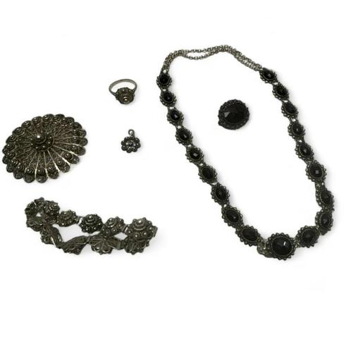 Zilveren sieraden, Sieraden, Tassen en Uiterlijk, Antieke sieraden, Zilver, Ophalen of Verzenden