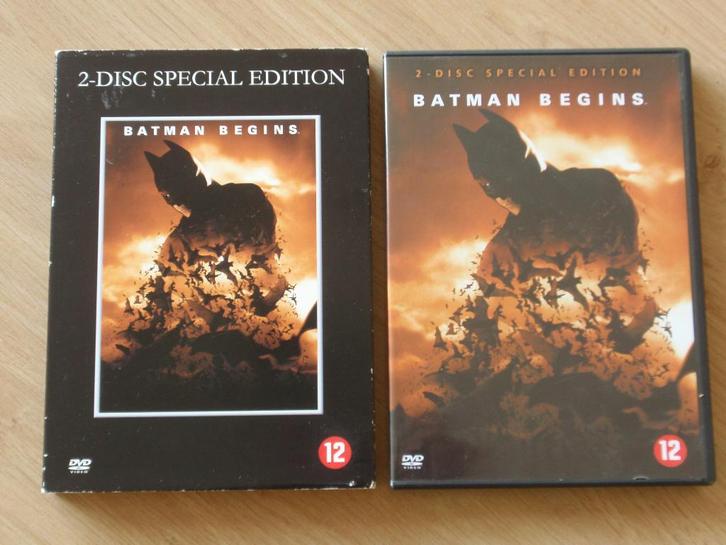 DVD - Batman Begins, Cd's en Dvd's, Dvd's | Actie, Zo goed als nieuw, Actie, Vanaf 12 jaar, Ophalen of Verzenden