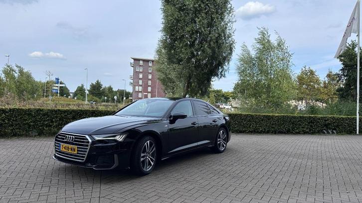 Audi A6 50 Tfsi e Quattro 299pk S Tronic 2020 Zwart, Auto's, Audi, Particulier, A6, 4x4, ABS, Airbags, Airconditioning, Alarm