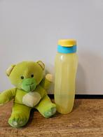 # Tupperware nieuwe 1 liter fles geel lichtblauw, Huis en Inrichting, Keuken | Tupperware, Ophalen of Verzenden, Nieuw, Blauw
