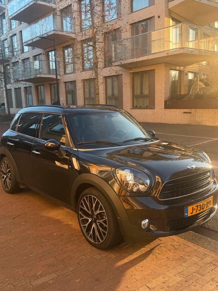 Mini Countryman 1.6 Cooper 2016 Zwart jcw, Auto's, Mini, Particulier, Countryman, Airbags, Alarm, Centrale vergrendeling, Elektrische ramen