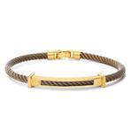 Hele mooie 18 karaat armband!, Ophalen of Verzenden, Zo goed als nieuw, Bruin, Goud