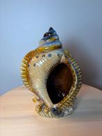 Vintage Schelp Windlicht / Theelichthouder Keramiek, Ophalen of Verzenden